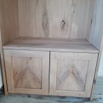 Opmaat gemaakte eikenhouten kast 